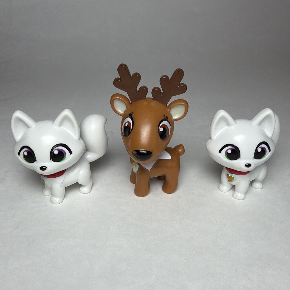 Set of 3 Elf Pets Elf on the Shelf Figures Multi Pack Cat Reindeer Toy